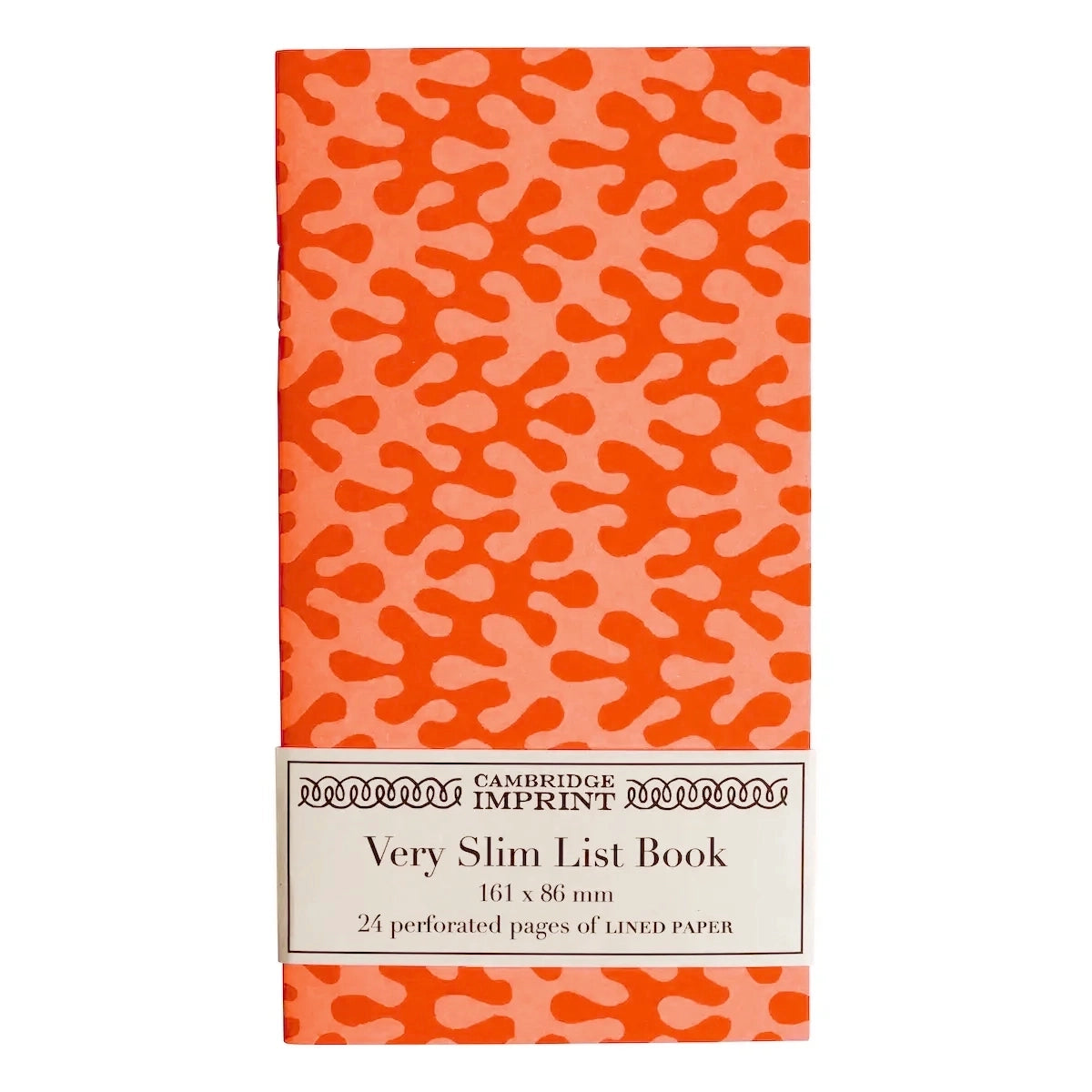CAMBRIDGE IMPRINT Tangerine Kelp List Book