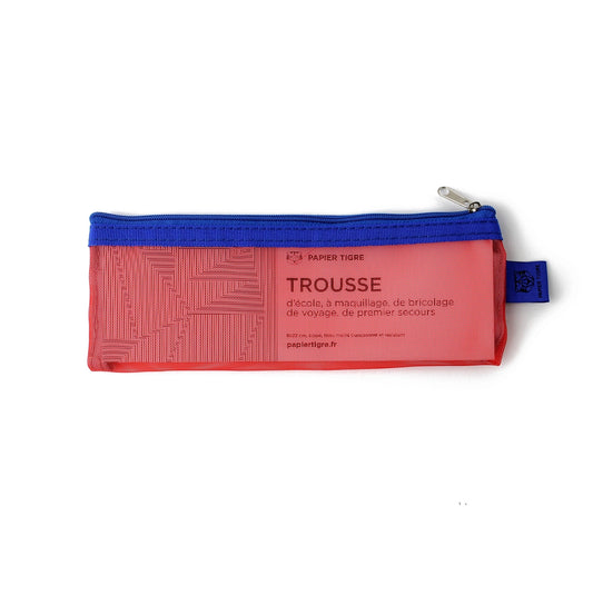 PAPIER TIGRE Mesh Pouch Red