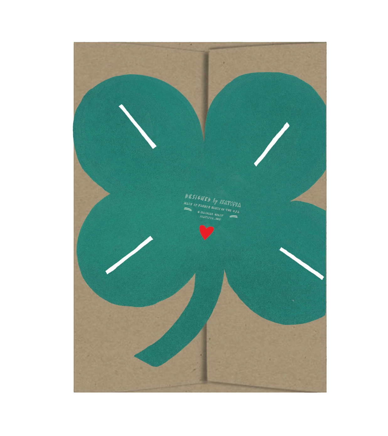 ISATOPIA Lucky Clover Card