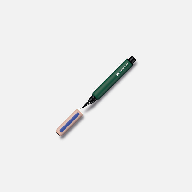 PAPIER TIGRE Fountain Pen Green & Pink