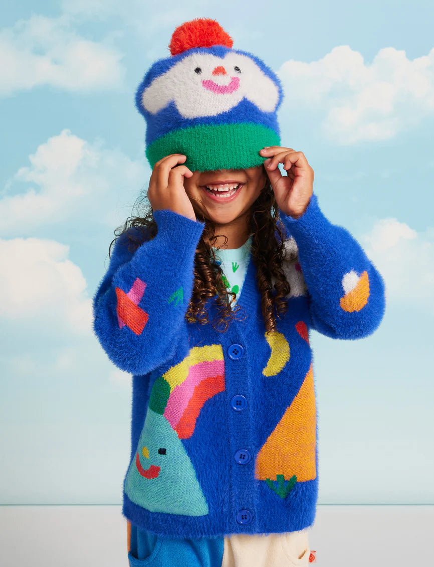 HALCYON NIGHTS Happy Campers Knit Beanie