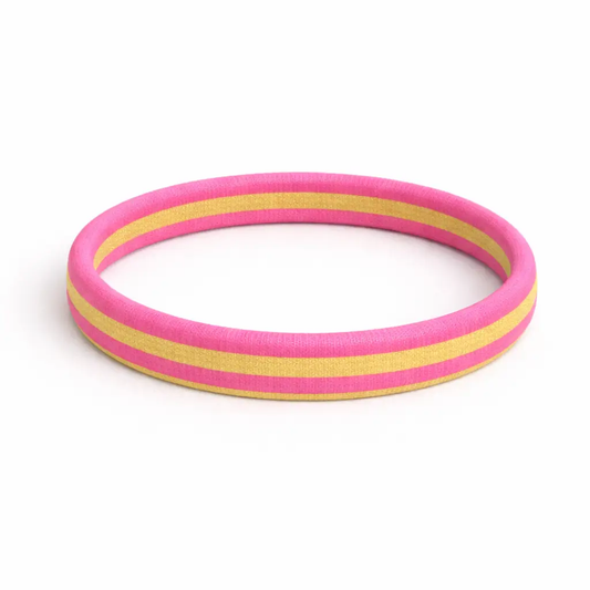 HERR & FRAU HEMPEL Pink & Beige Hair Elastic