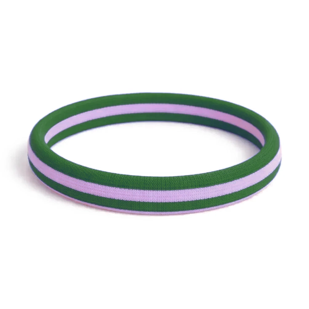 HERR & FRAU HEMPEL Lilac & Olive Hair Elastic