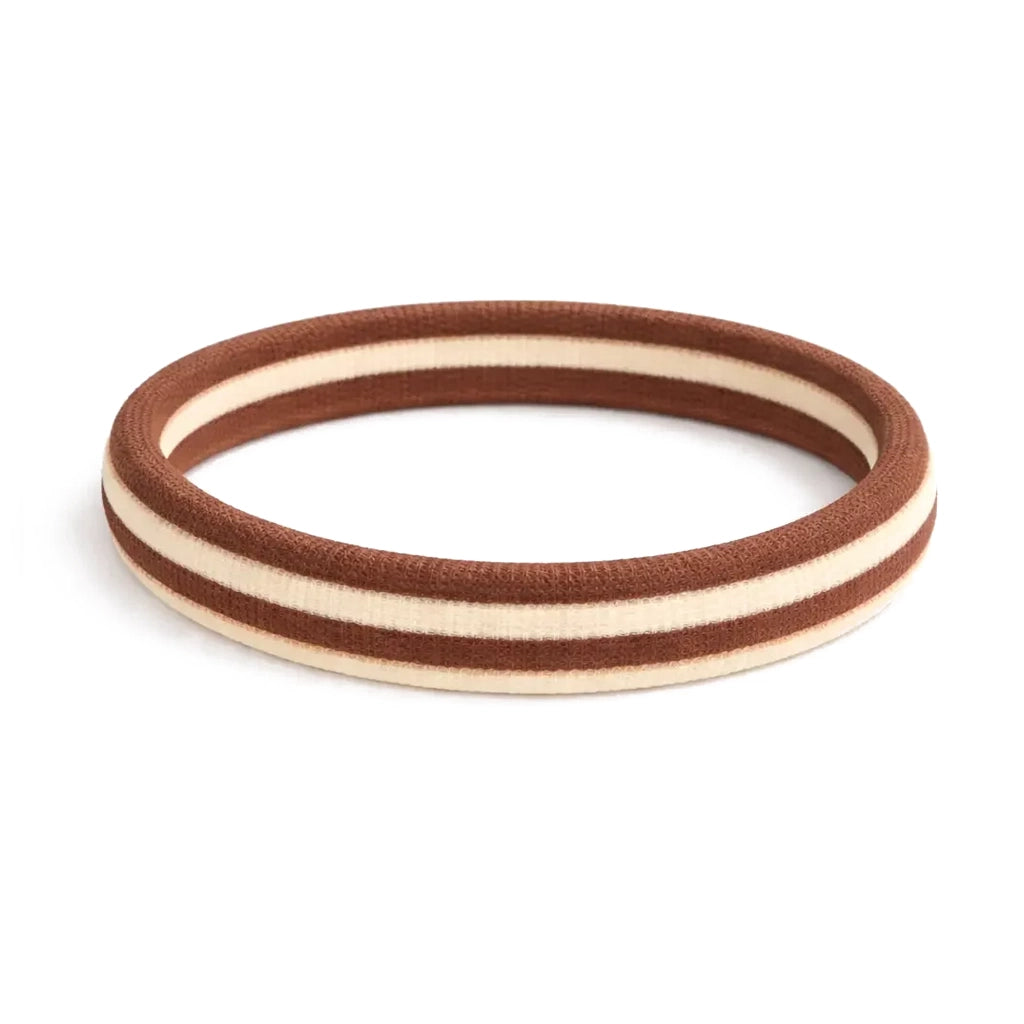 HERR & FRAU HEMPEL Brown & Butter Hair Elastic