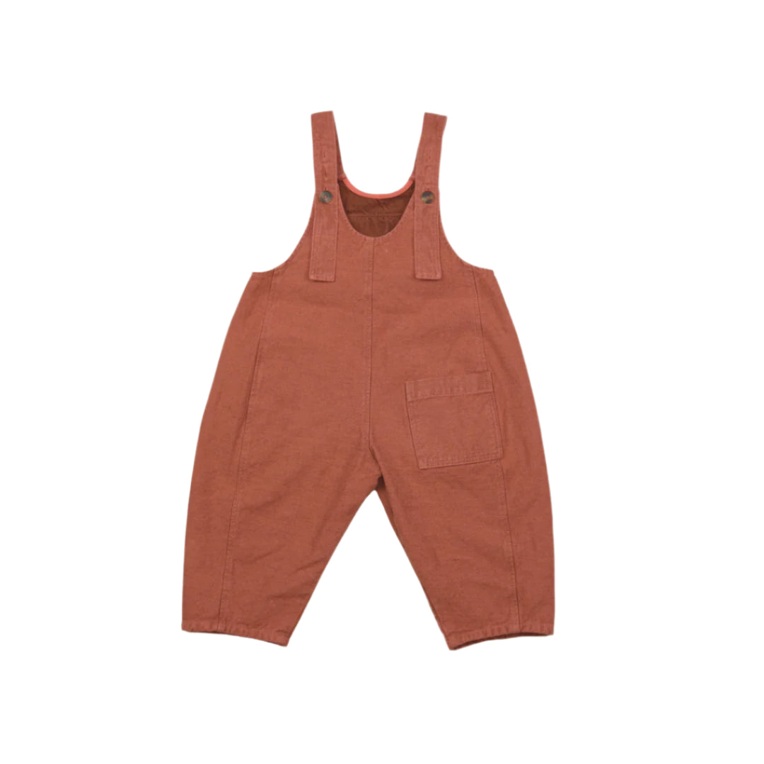 STUDIO KOTER Kai Coral Denim Dungarees