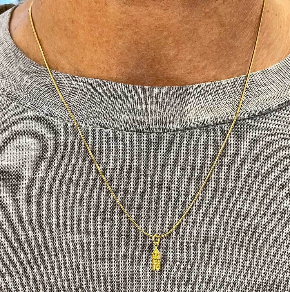 JUULRY Amsterdam Canal House Pendant Gold