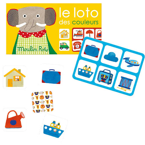 MOULIN ROTY Colours Lotto Game Les Popipop