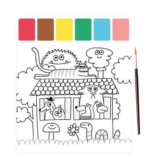 MOULIN ROTY Magic Paint Palette Les Schmouks