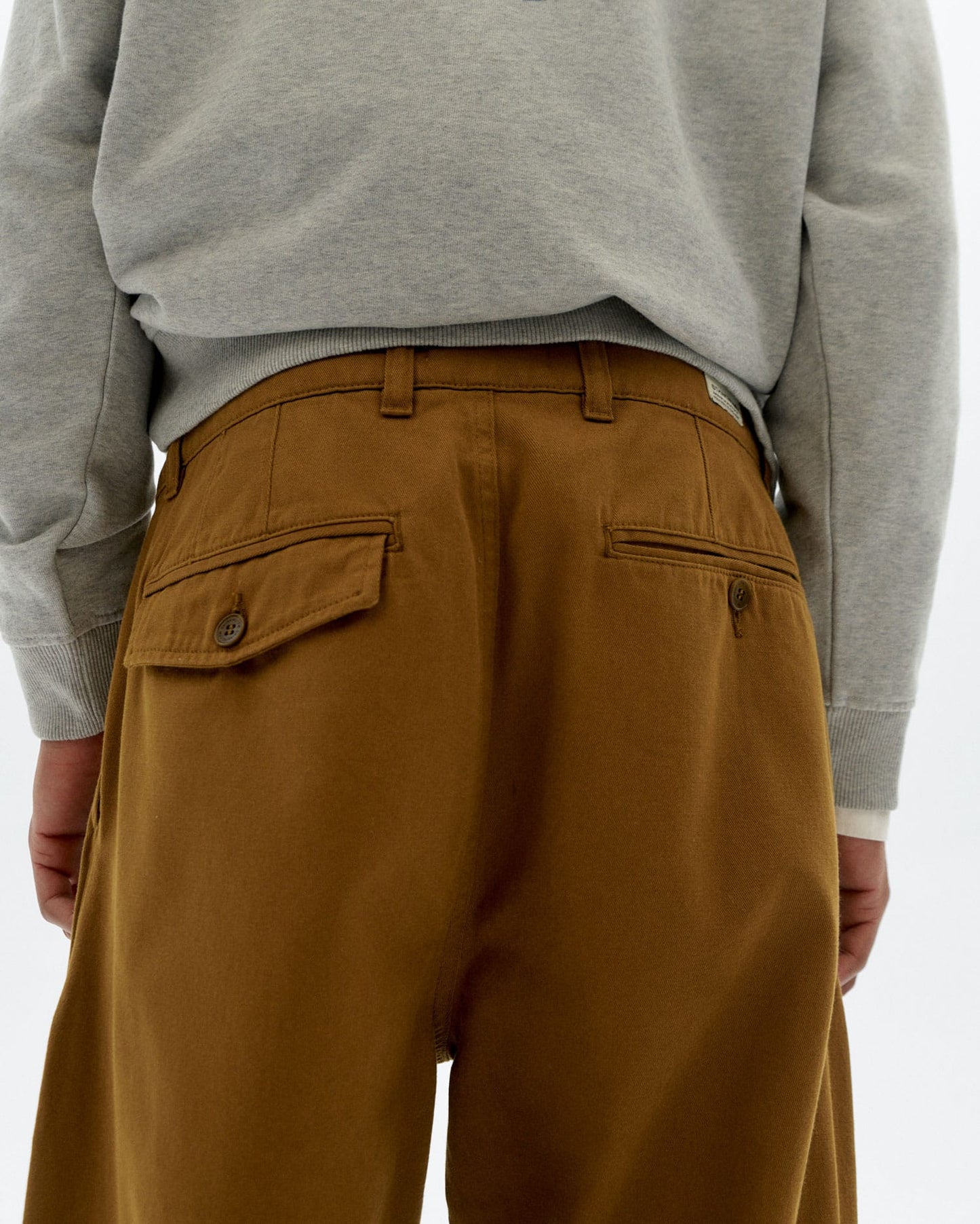 THINKING MU Light Oak Wotan Trouser