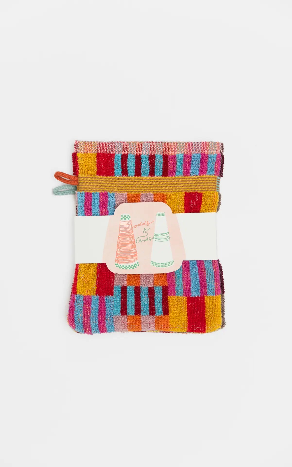 FOEKJE FLEUR Wash Glove Duo #47 Tulip Quilt