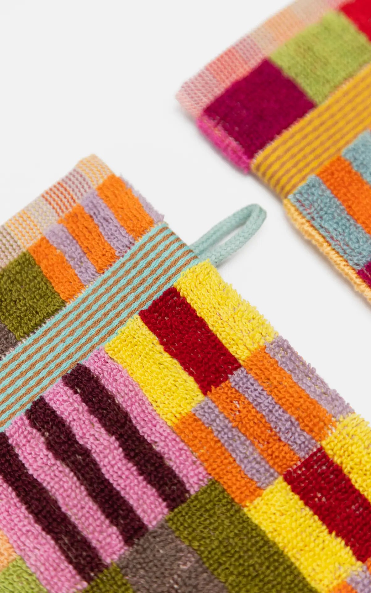 FOEKJE FLEUR Wash Glove Duo #47 Tulip Quilt