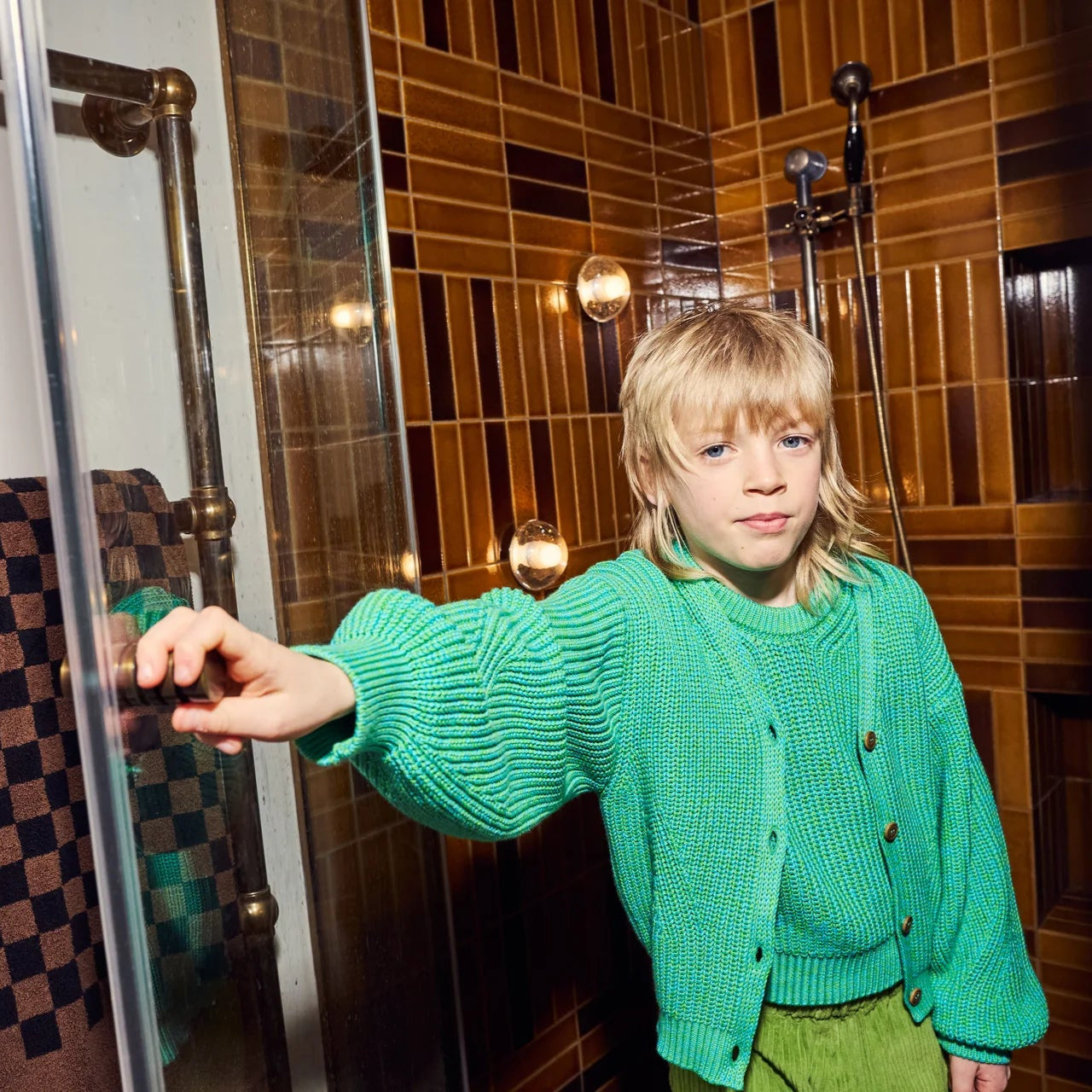 STUDIO KOTER Ellis Cotton Knit Cardigan