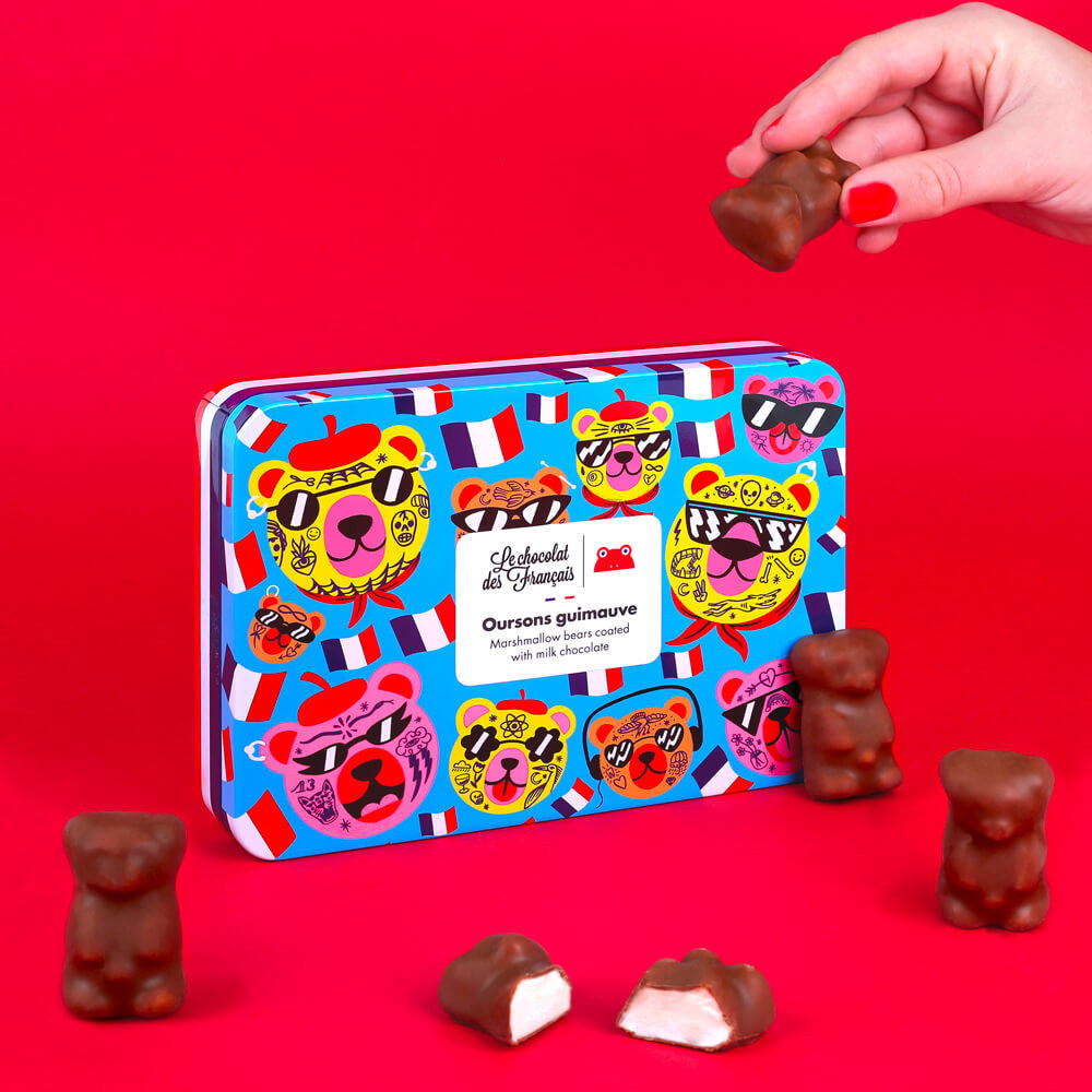 LE CHOCOLAT DES FRANCAIS Tattooed Bears Box 138g