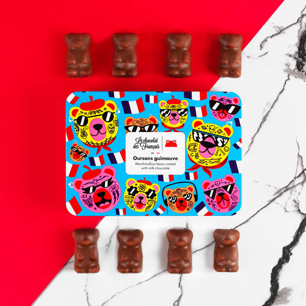 LE CHOCOLAT DES FRANCAIS Tattooed Bears Box 138g