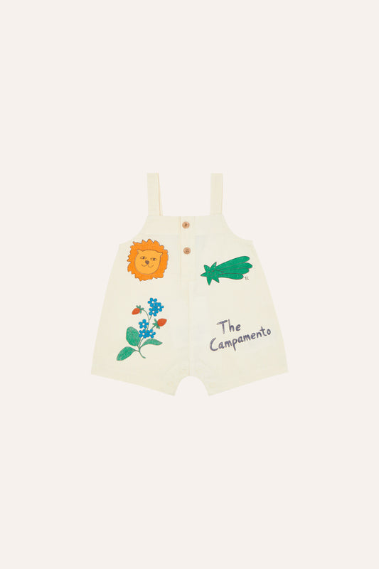 THE CAMPAMENTO Drawings Baby Dungarees
