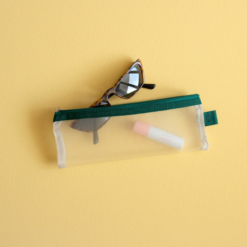 PAPIER TIGRE Mesh Pouch Yellow
