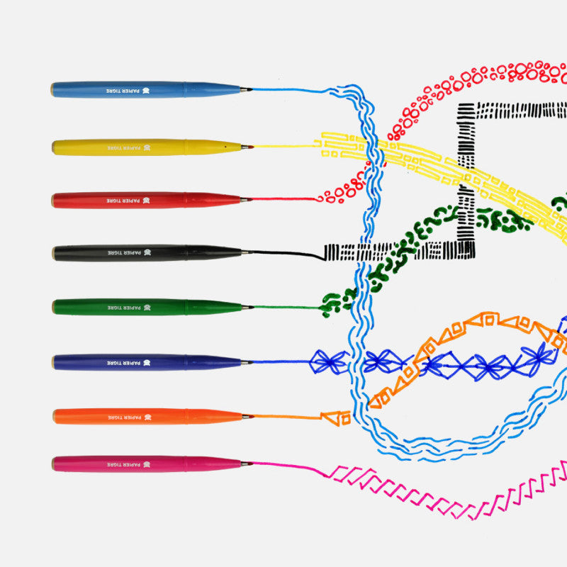 PAPIER TIGRE Sign Pen (8 Colours)