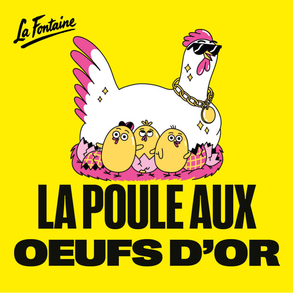 LE CHOCOLAT DES FRANCAIS Goose & Golden Eggs Bag 110g
