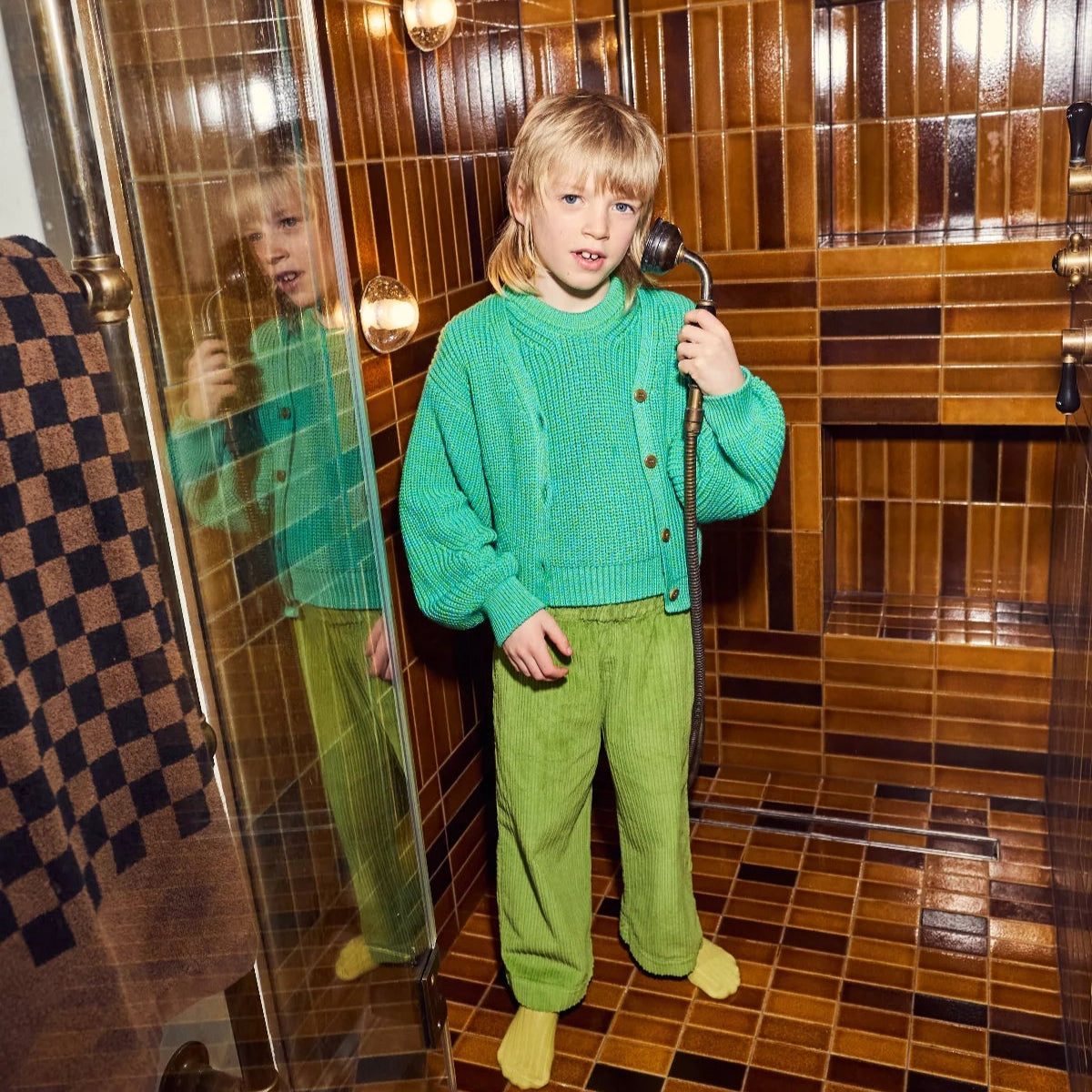 STUDIO KOTER Skye Chunky Boxy Knit Vest