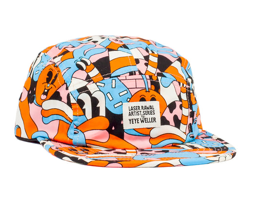 LASER BARCELONA Yeye Weller 5 Panel Cap