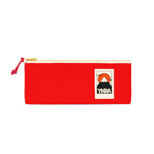 YKRA Red Pencil Case