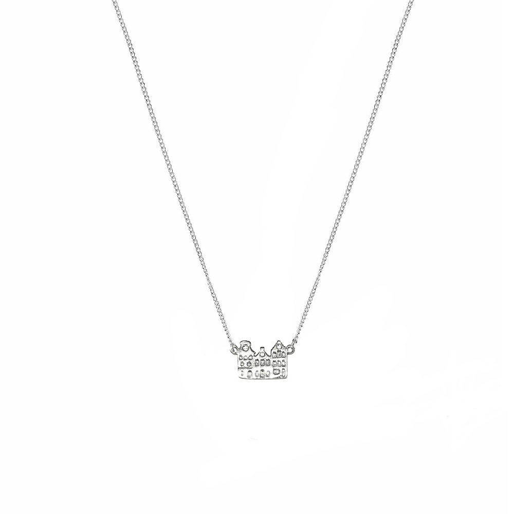 JUULRY Amsterdam Canal House Necklace Silver