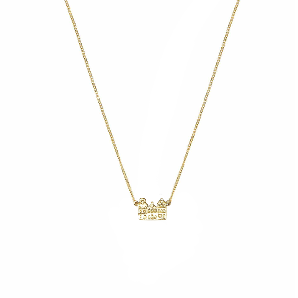 JUULRY Amsterdam Canal House Necklace Gold
