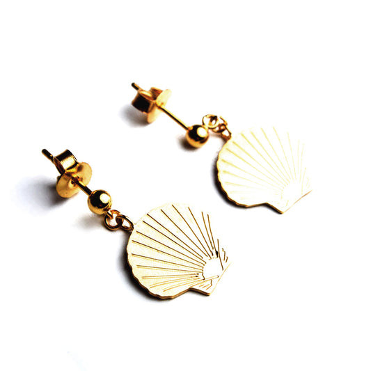 ADORABILI Shell Drop Earrings