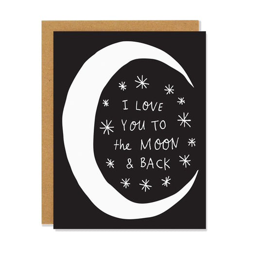 BADGER & BURKE Moon and Back Card