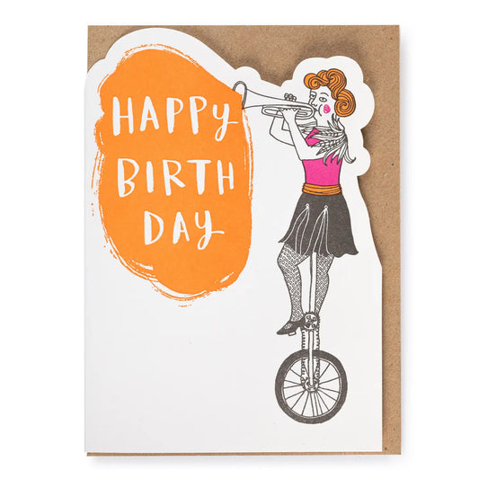 ARCHIVIST GALLERY Happy Birthday Trumpet Card