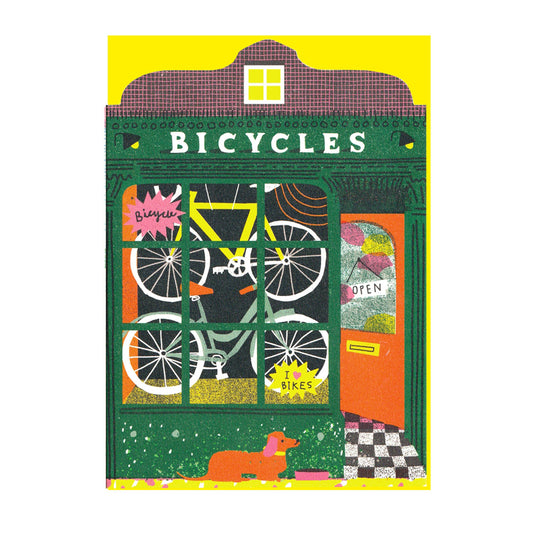 THE PRINTED PEANUT Bike Shop Card