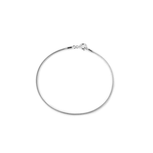 JUULRY Round Link Bracelet Silver