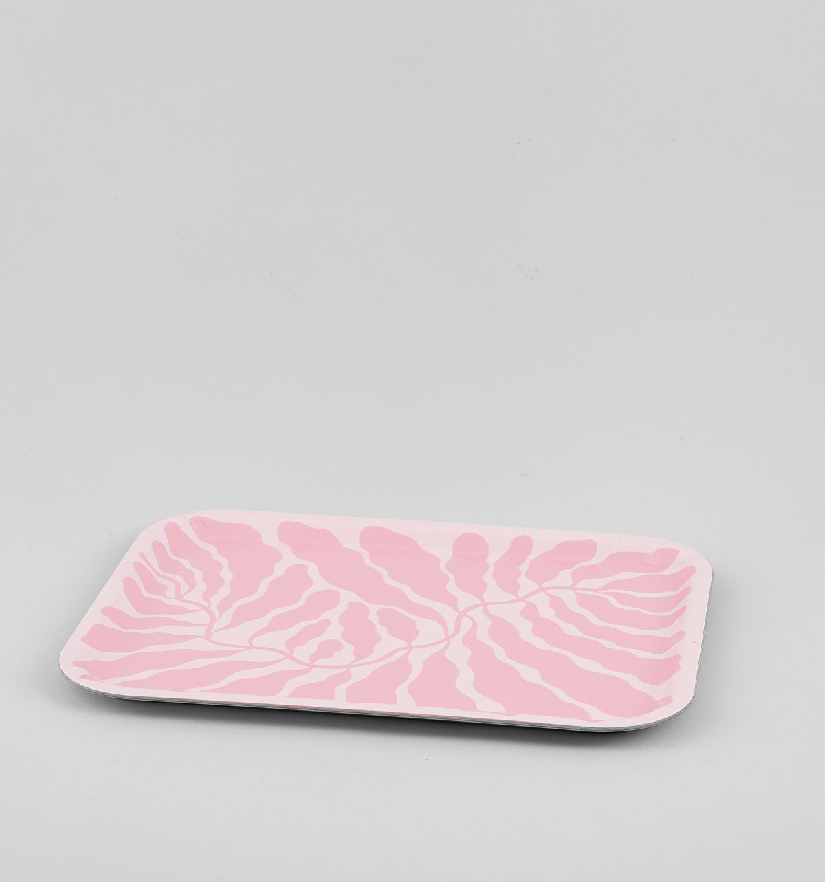 LINNEA ANDERSSON Pink Leaves Tray