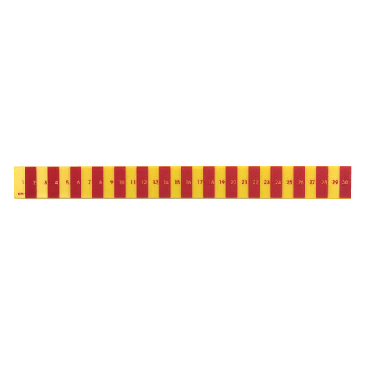 THE SCENERY SHOP Ruler Red & Yellow