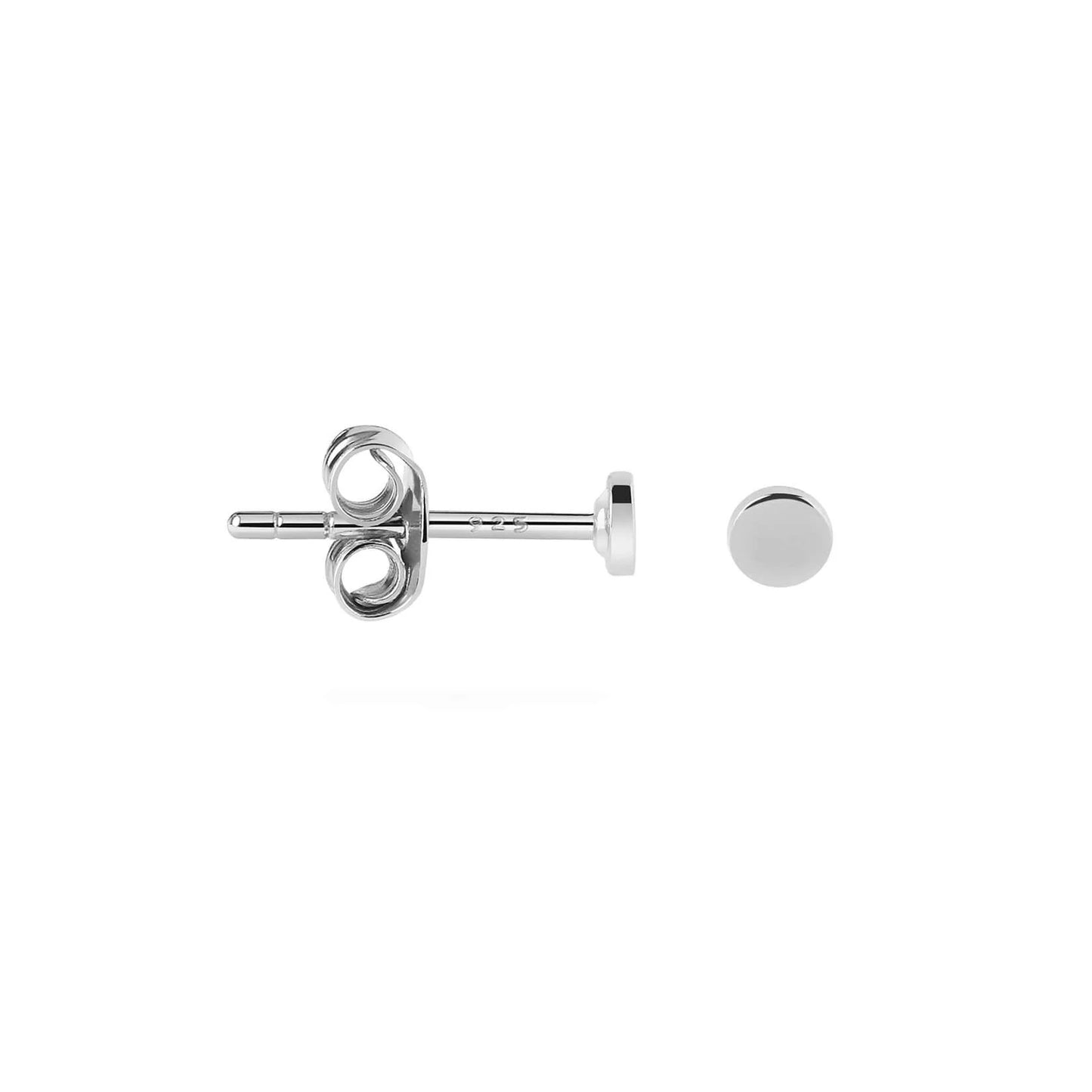 JUULRY Mini Circle Stud Silver