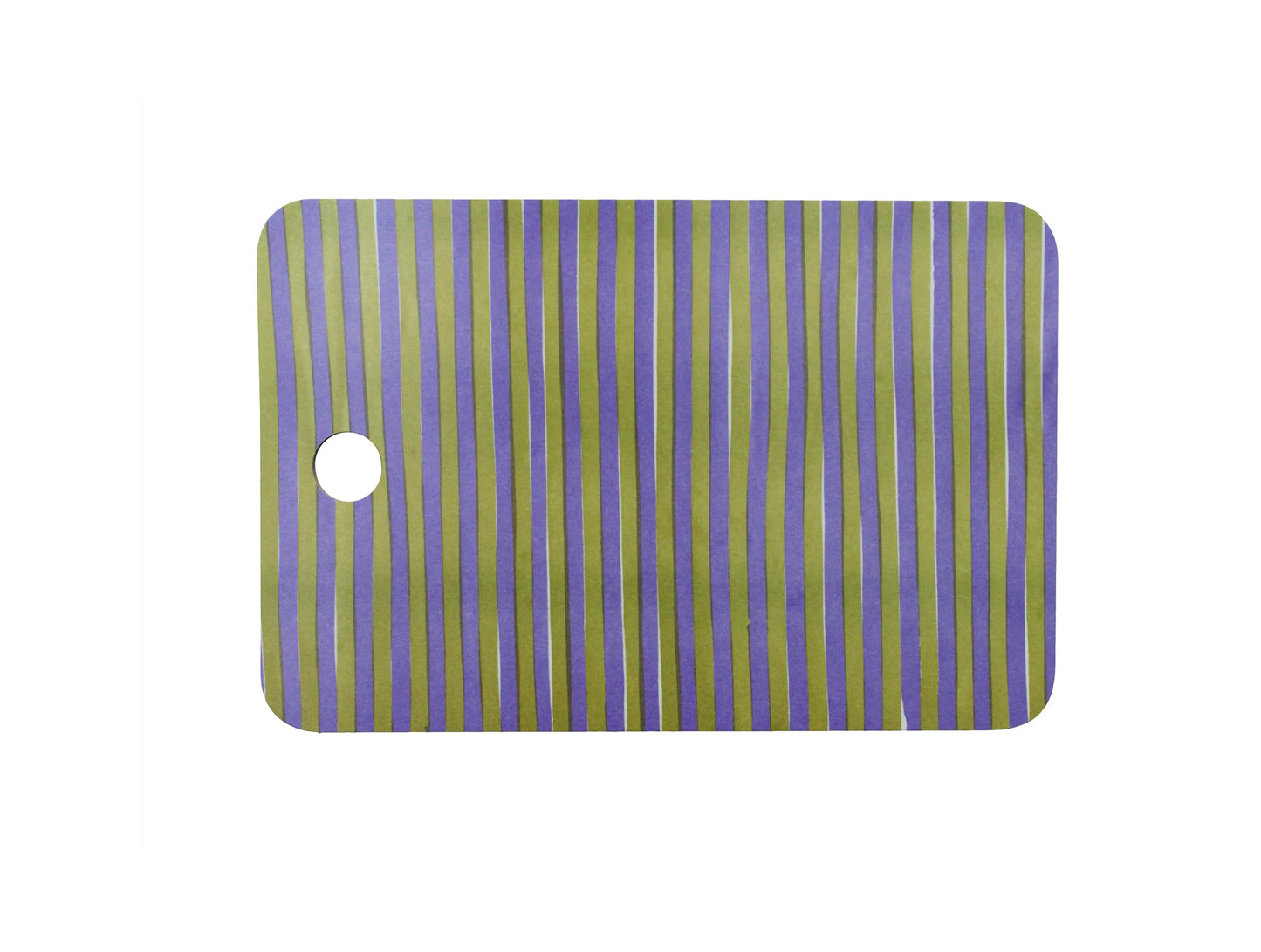 JANTIEN BAAS Lilac Stripe Serving Board