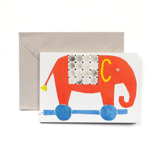 HADLEY PAPER GOODS Elephants Card