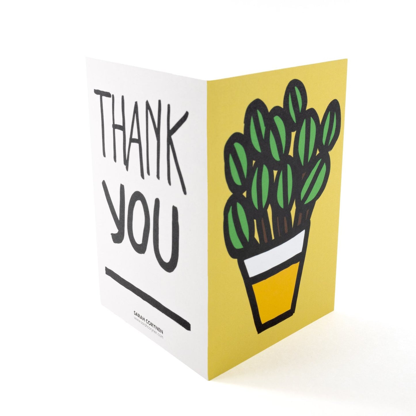 SARAH CORYNEN Thank You Card