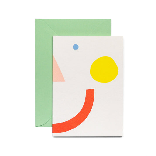 HADLEY PAPER GOODS Smiley Face Card