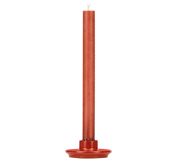 BRITISH COLOUR STANDARD Candle Holder Brick Dust