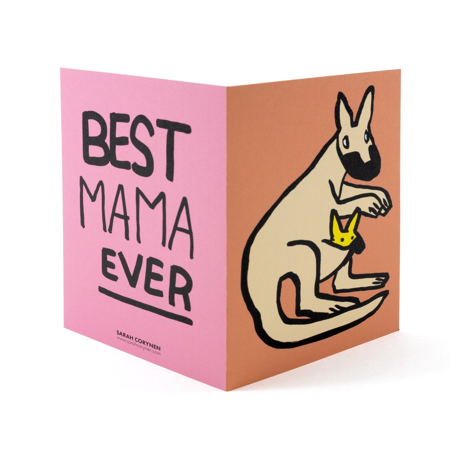 SARAH CORYNEN Best Mama Ever Card