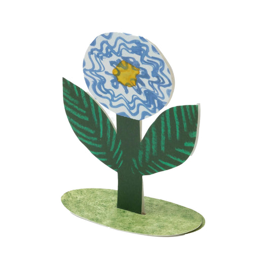 HADLEY PAPER GOODS Stand Up Flower Card