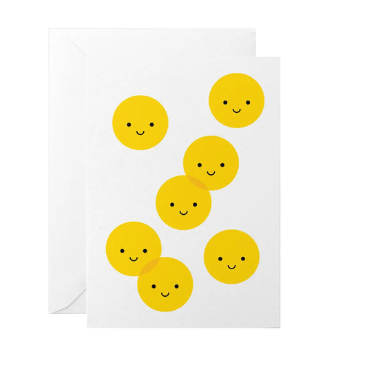 GRAPHIC FACTORY Smile Confetti Card