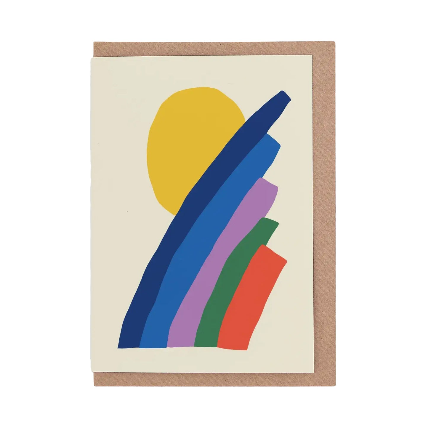 SUE DOEKSEN Sunny Rainbow Card