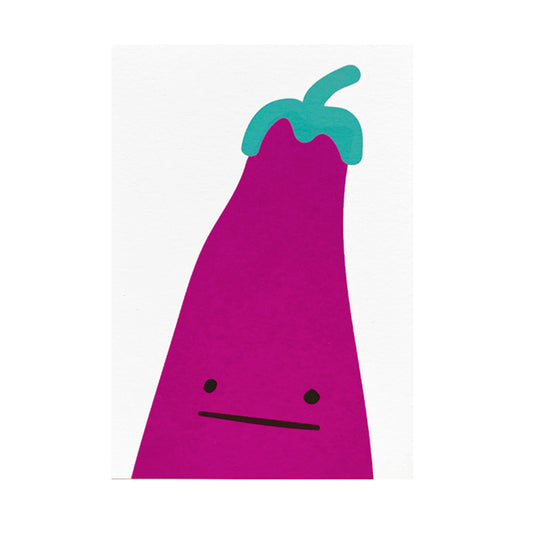 MARLOES KROEZE Aubergine Print