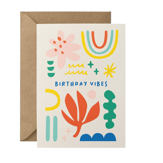 GRAPHIC FACTORY Birthday Vibes Card