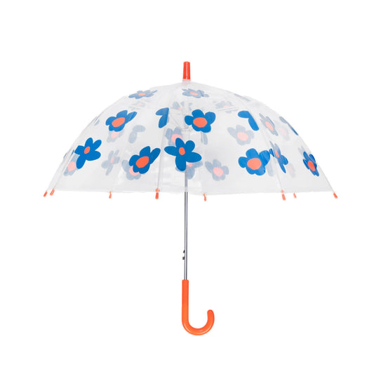 MATHILDE CABANAS Mini Umbrella Blue Flowers