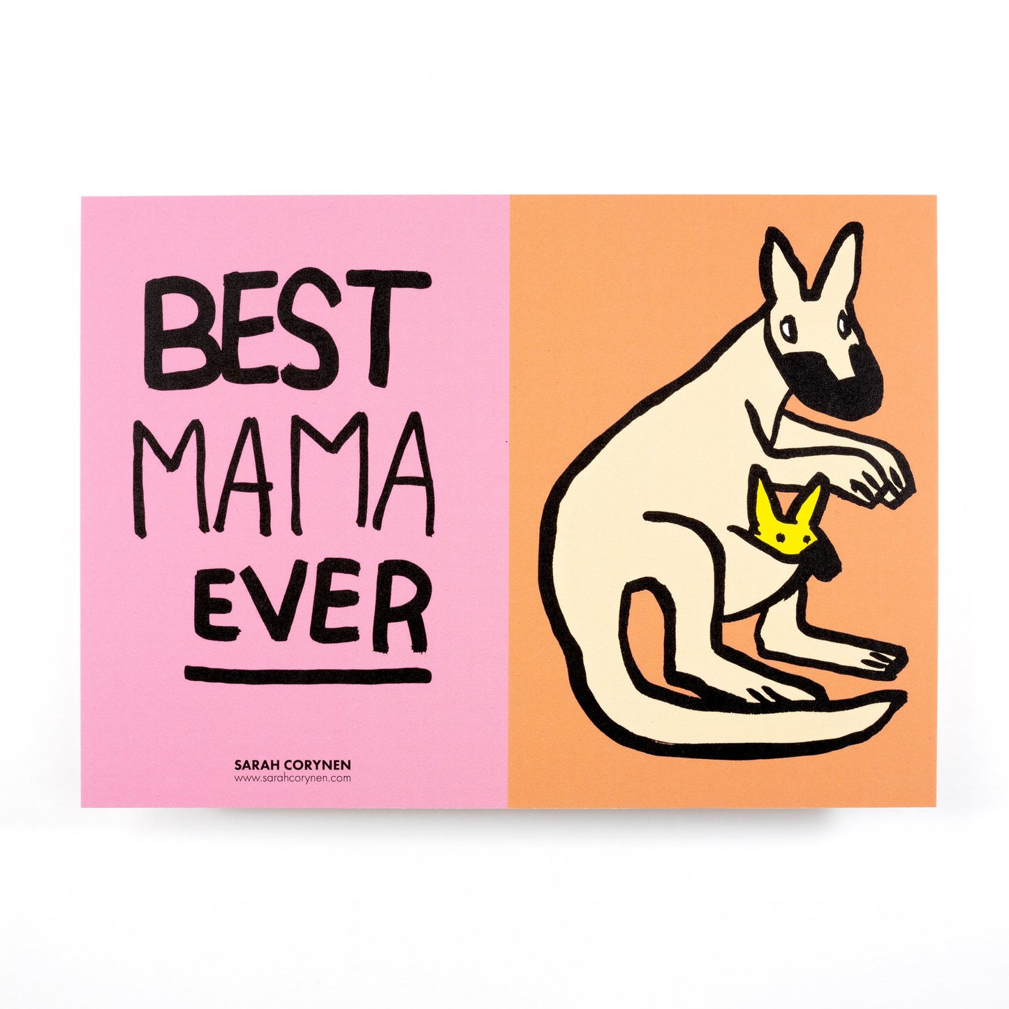 SARAH CORYNEN Best Mama Ever Card