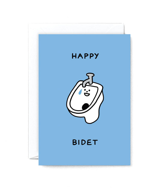 HOLLY ST CLAIR Happy Bidet Card