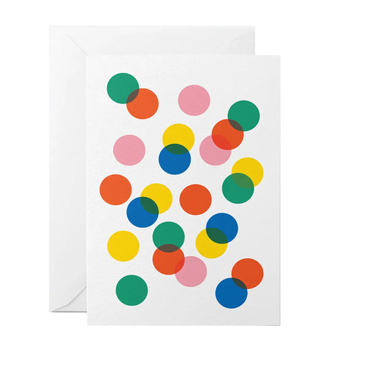 GRAPHIC FACTORY Circle Confetti Card